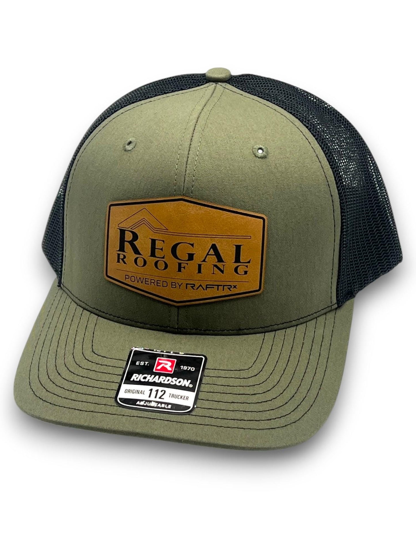 Custom Logo Trucker Hat | Personalized with Your Business Logo | Company Merch | Leather Patch Hat | Bulk Hats